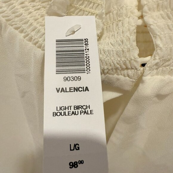 Aritzia Wilfred | Valencia long-sleeved top | Light Birch | Size L - Picture 3 of 4